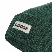 adidas Linear Cuff Beanie - cgreen/ivory/black