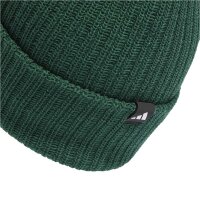 adidas Linear Cuff Beanie - cgreen/ivory/black