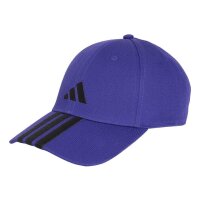 adidas Bball 3 Stripes New Logo Cap - purpur/black