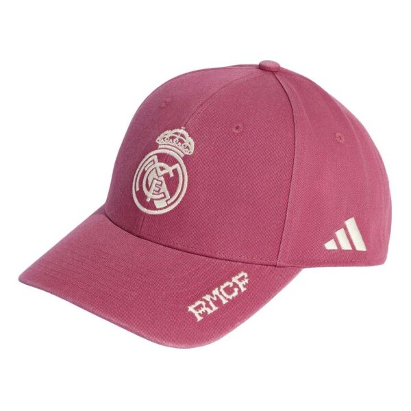 adidas Real Madrid Heim Baseball Cap - wilpnk/ivory