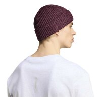 adidas Glow Beanie - maroon/white/maroon