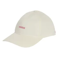 adidas Linear Embroidery Baseball Cap - owhite/pnkfus