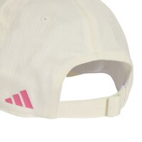 adidas Linear Embroidery Baseball Cap - owhite/pnkfus