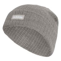 adidas Linear Cuff Beanie - mgreyh/mgsogr/white