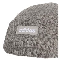 adidas Linear Cuff Beanie - mgreyh/mgsogr/white