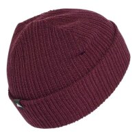 adidas Linear Cuff Beanie - maroon/crli/black