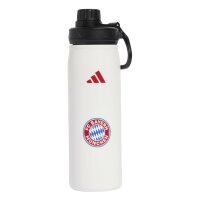 adidas FC Bayern Met Trinkflasche - white/betsca