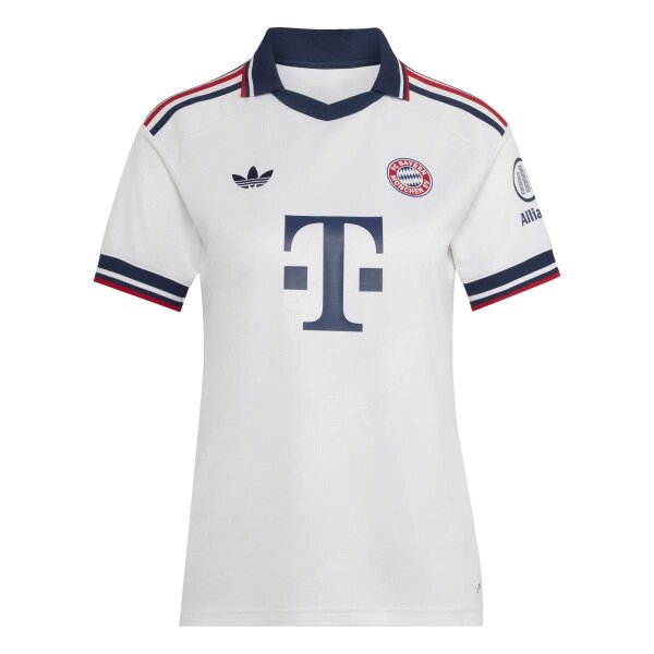 adidas FC Bayern Auswärtstrikot Damen - white