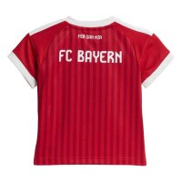 adidas FC Bayern Heim Babykit Trikotset Baby - betsca/white