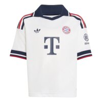 adidas FC Bayern Auswärts Mini Trikotset Kinder - white