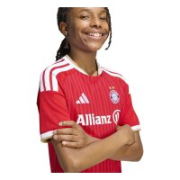 adidas FC Bayern Heim FY Trikot Kinder - betsca/white