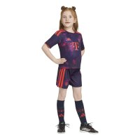 adidas FC Bayern 3rd Mini Trikotset Kinder - multco