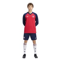 adidas FC Bayern A Presentation Woven Track Top Sweatshirt Herren - purrub