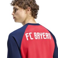 adidas FC Bayern A Presentation Woven Track Top Sweatshirt Herren - purrub