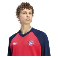 adidas FC Bayern A Presentation Woven Track Top Sweatshirt Herren - purrub