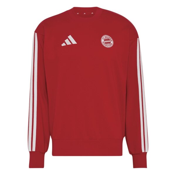adidas FC Bayern Munich Dna Sweatshirt Herren - betsca/white
