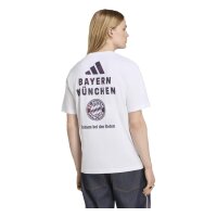 adidas FC Bayern Season Graphic T-Shirt Herren - white/nindig