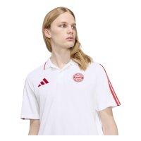 adidas FC Bayern Munich Dna Polo Herren - white/betsca