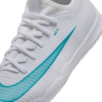 Nike Mercurial Vapor 17 Academy IC Fußballschuhe Kinder - weiß/türkis