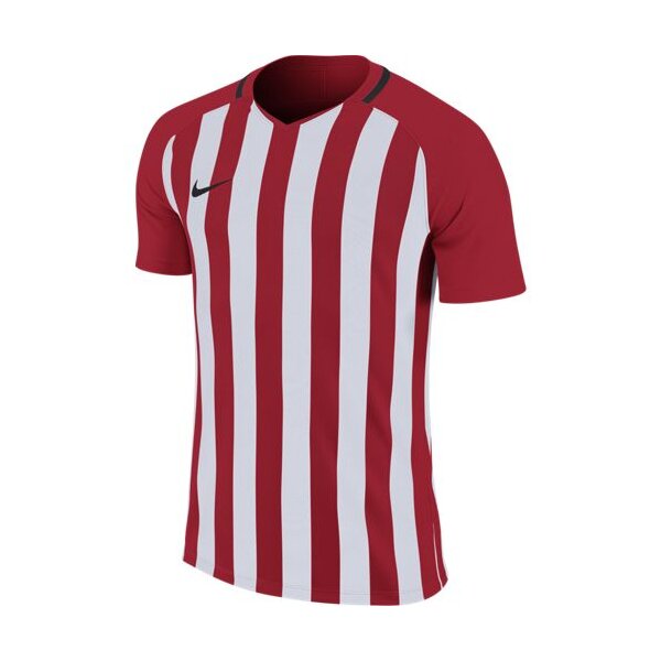 Nike Striped Division III Trikot Herren - rot/weiß M