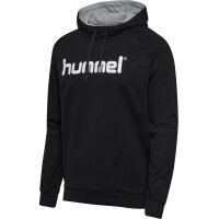 HUMMEL GO Cotton Hoodie Herren - schwarz