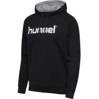 hummel Hmlgo Cotton Logo Hoodie - Herren - black