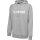 hummel GO Cotton Hoodie Herren - grau/weiß-2XL
