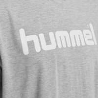hummel GO Cotton T-Shirt Herren - grau-S
