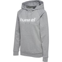 HUMMEL GO Cotton Hoodie Frauen - grau