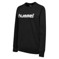 hummel Hmlgo Cotton Logo Sweatshirt - Damen - black