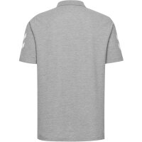 hummel Hmlgo Cotton Polo - Herren - grey melange