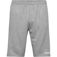 hummel GO Cotton Short Kinder - grau