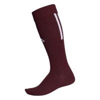 adidas Santos 18 Sockenstutzen - bordeaux/weiß