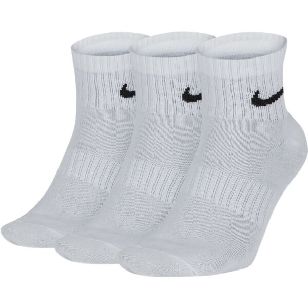 Nike Everyday Lightweight Ankle Trainingssocken 3er Pack - weiß 46-50