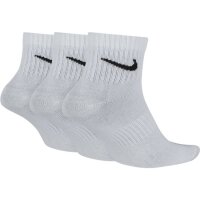Nike Everyday Lightweight Ankle Trainingssocken 3er Pack - wei&szlig; 46-50