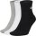 Nike Everyday Lightweight Ankle Trainingssocken 3er Pack - schwarz/grau/weiß 35-38
