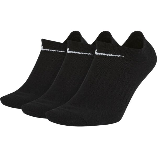 Nike Everyday Lightweight Training No-Show Socken 3er Pack - schwarz 34-38
