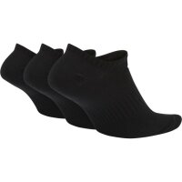 Nike Everyday Lightweight Training No-Show Socken 3er Pack - schwarz 34-38