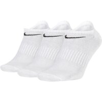 Nike Everyday Lightweight Training No-Show Socken 3er Pack - weiß 34-38