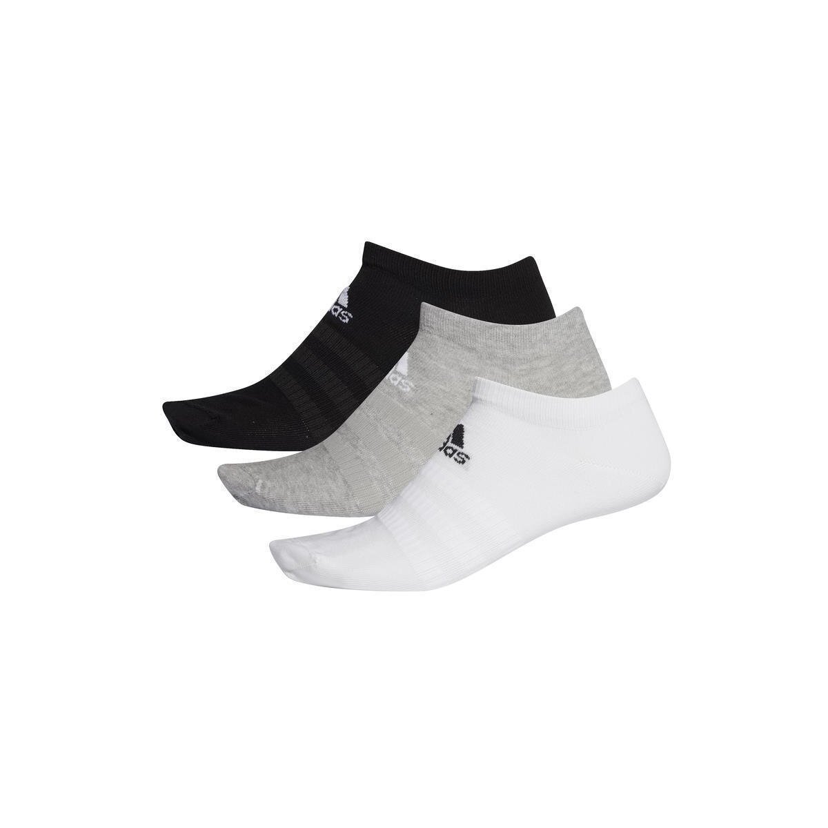 adidas Light Low Cut Socken 3er Pack weißgrauschwarz adidas Cushion Low 6 Paar L 43 46 WeißGrauSchwarz Socken