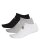 adidas Light Low Cut Socken 3er Pack - weiß/grau/schwarz 46-48