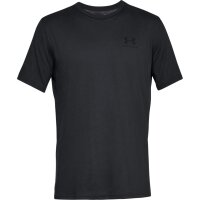 Under Armour Herren Shirt Sportstyle Left Chest - schwarz S