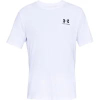 Under Armour Herren Shirt Sportstyle Left Chest - weiß
