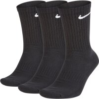 Nike Everyday Cushion Crew Trainingssocken 3er Pack - schwarz-46-50
