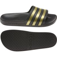 adidas Adilette Aqua Badelatschen - schwarz/gold 42