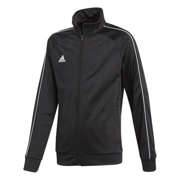adidas Core 18 Polyesterjacke Kinder - schwarz