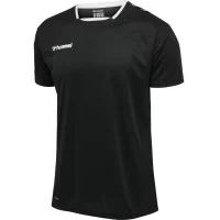 hummel Hmlauthentic Poly Trikot S/S - Herren - black/white