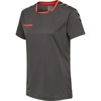 hummel Hmlauthentic Poly Trikot S/S - Damen - asphalt
