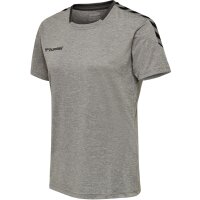 hummel hmlAuthentic Poly Trikot Kurzarm Damen - grey melange