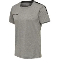 hummel Hmlauthentic Poly Trikot S/S - Damen - grey melange